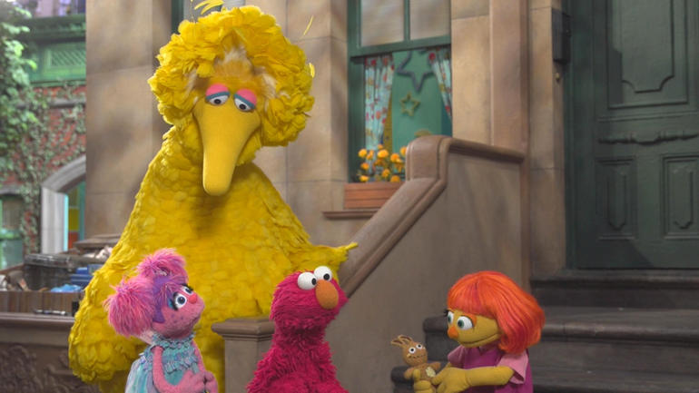 60 Minutes Introduces Julia, Sesame Street’s New Character with Autism