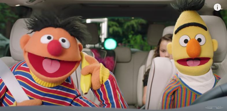 Watch Sesame Street Muppets Sell Chryslers