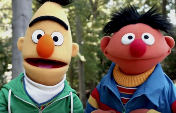 Watch Bert and Ernie Make Use of Paperclips