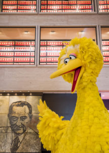 Where Big Bird Meets LBJ: Visiting the PBS Exhibition at the Presidential Library