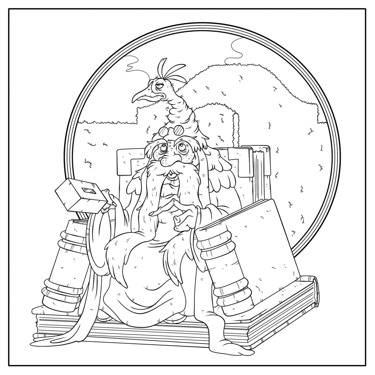 jim henson labyrinth coloring pages