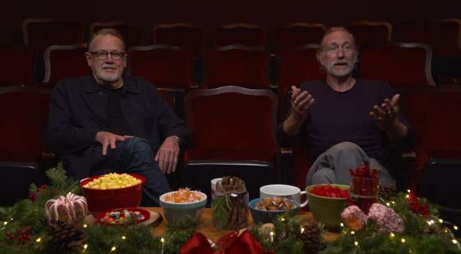 Watch Brian Henson and Dave Goelz Watching Muppet Christmas Carol