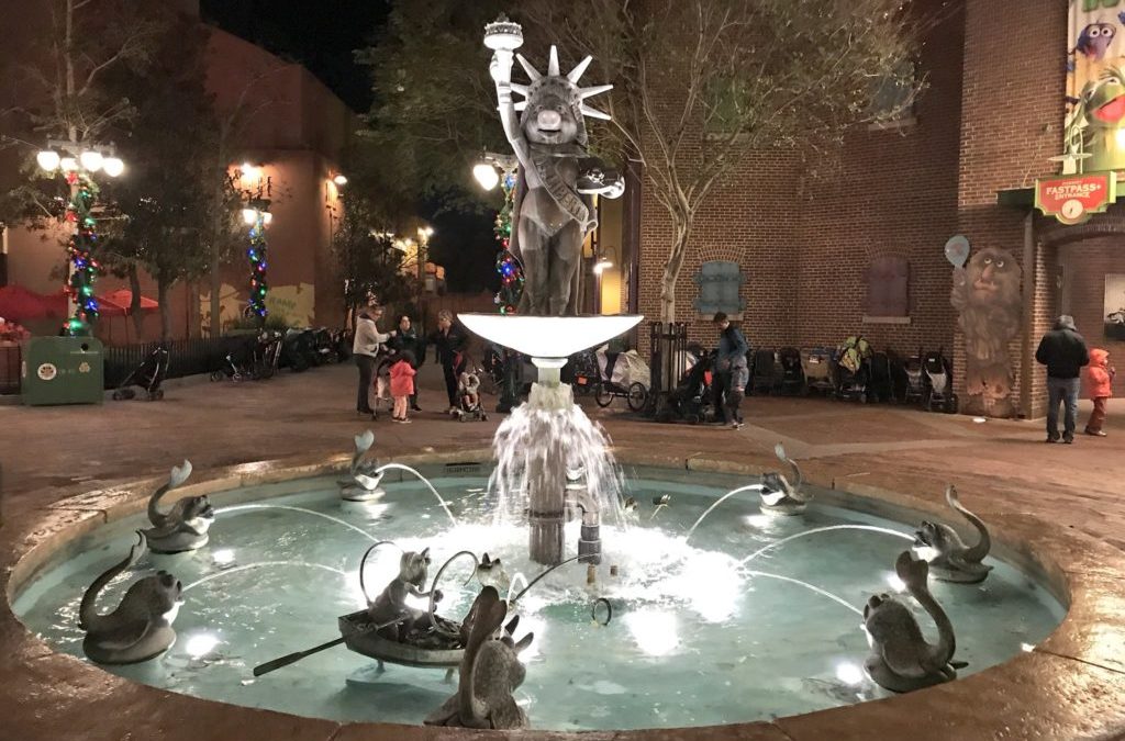 Finally, Some Good News: Muppet Courtyard Fountain Returns