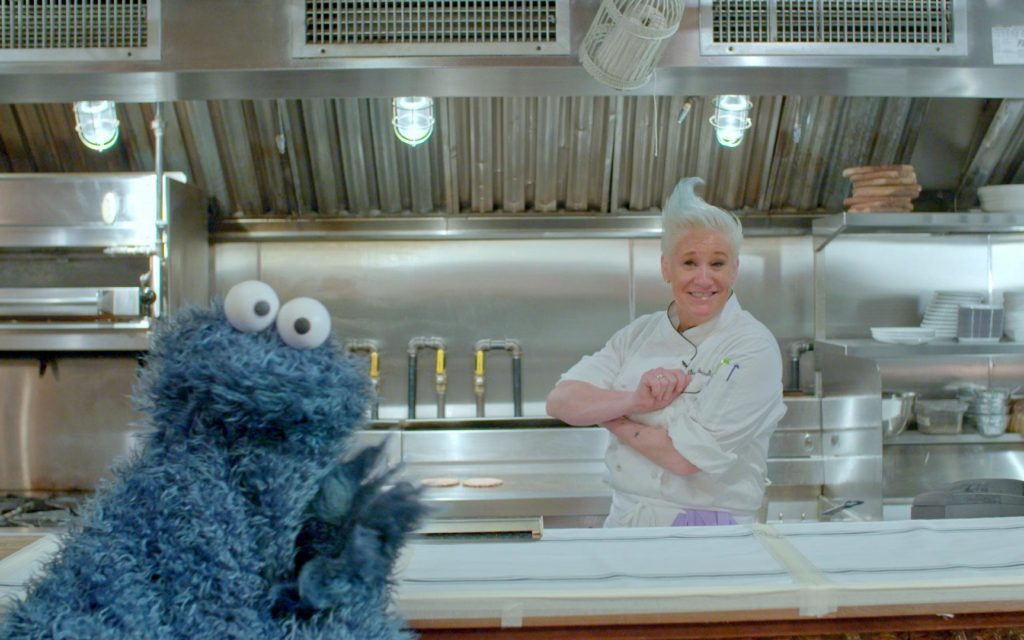 Cookie Monster Takes a Food Tour of NYC