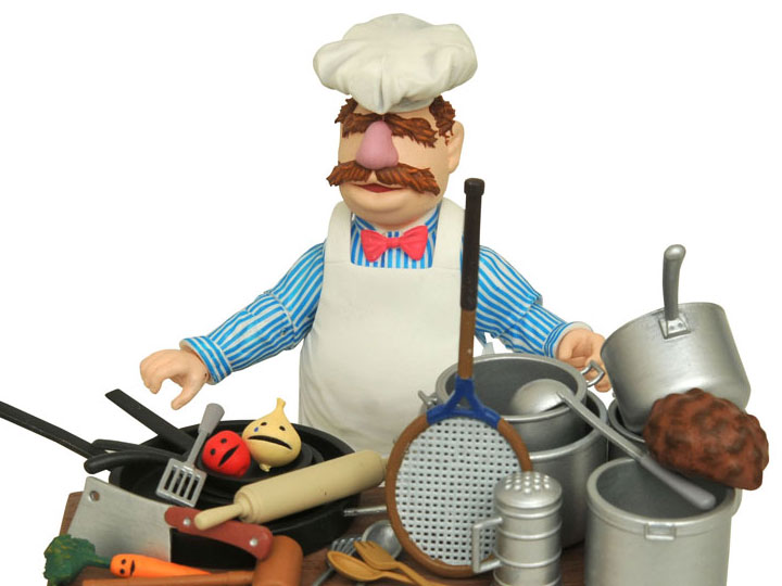 Figure Muppets Swedish Chef Diamond select 