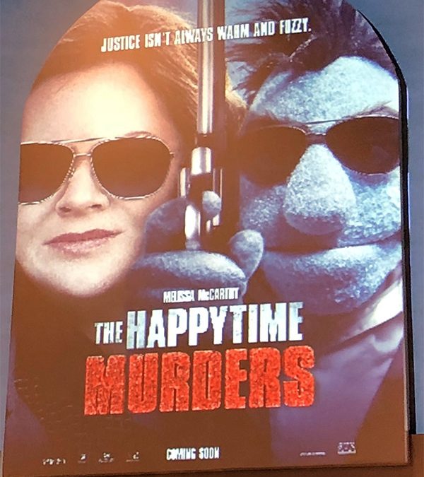 First Look at Happytime Murders Poster