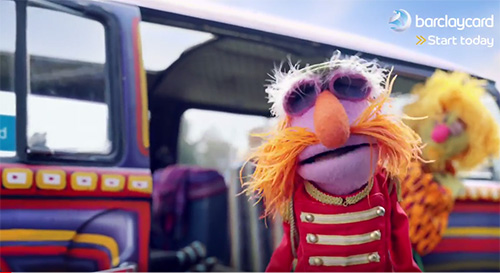 The Muppets Hawk British Credit Cards