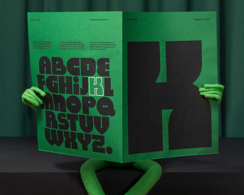 Kermit Gets His Own Font