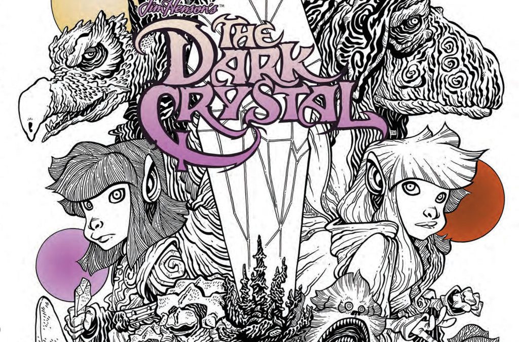 Preview: The Dark Crystal Adult Coloring Book