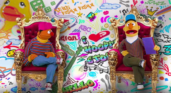 Bert and Ernie are Fresh Princes