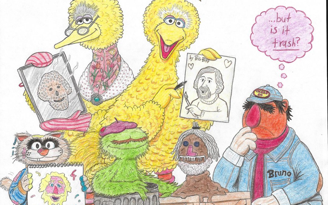 ToughPigs Art: 20 More Years of Tony Whitaker’s Sesame Street