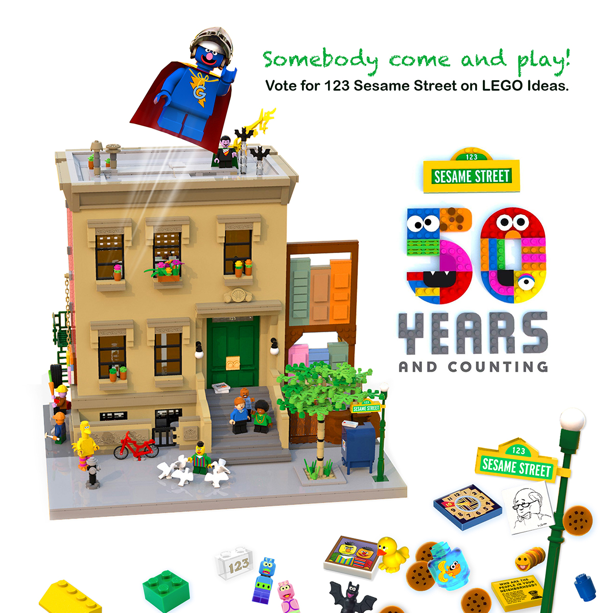 The LEGO Sesame Street - ToughPigs