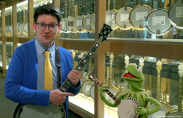 Kermit the Frog is Your Banjo Museum Tour Guide