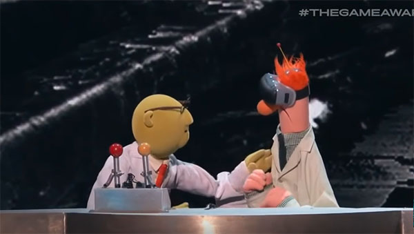 Bunsen and Beaker Present at The Game Awards