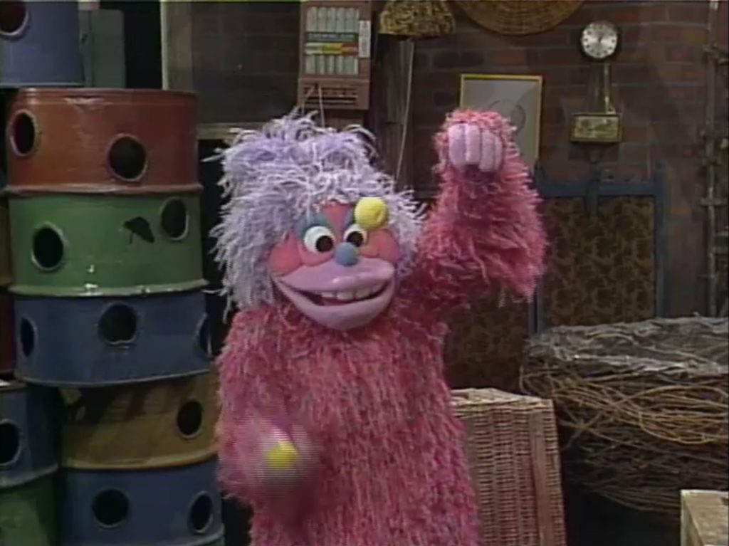 Sesame Rewind: A Six-Foot-Tall Juggling Pink Monkey?!