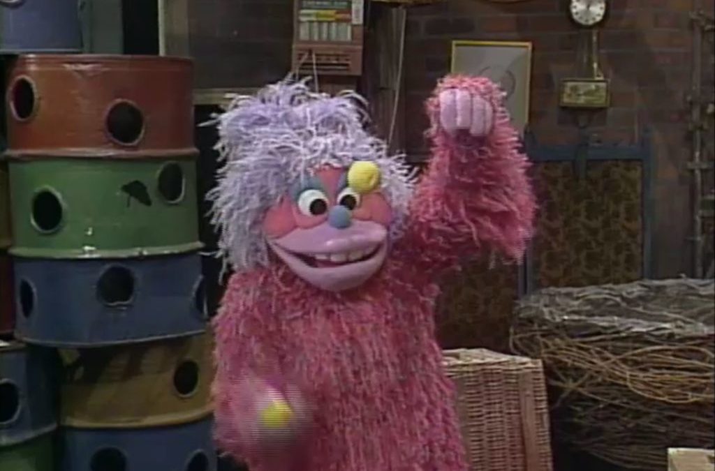 Sesame Rewind: A Six-Foot-Tall Juggling Pink Monkey?!