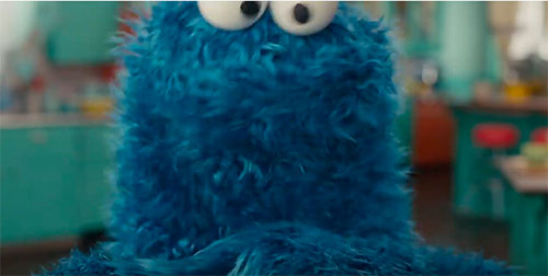 Cookie Monster Asks AT&T TV for Cookies