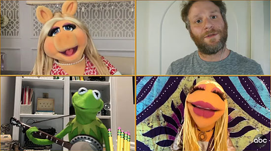 Watch the Muppets (and Seth Rogen) Open the Disney Singalong