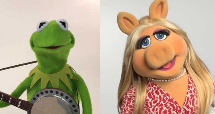 Watch Kermit, Piggy Sing with Disney Imagineering