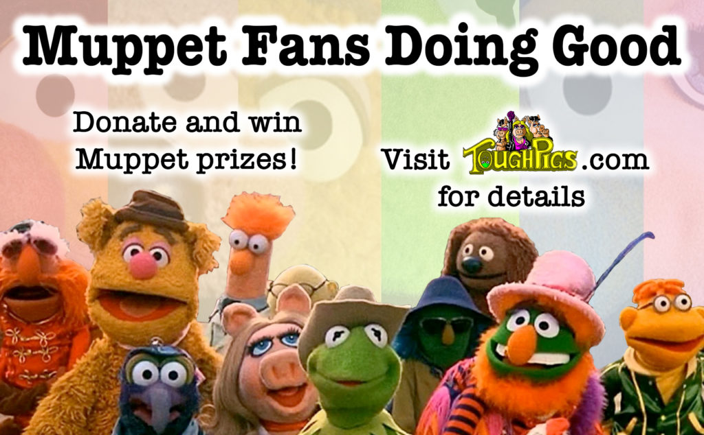 Reminder: There’s Still Time to Do Good – Donate and Win Muppet Prizes!