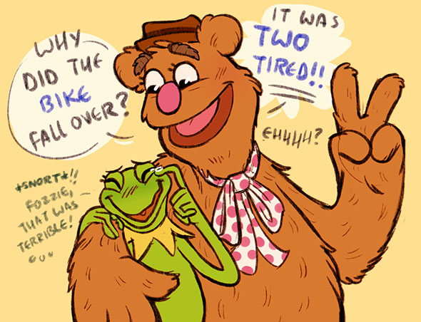 ToughPigs Art: Muppet Love and Crossovers with Mel