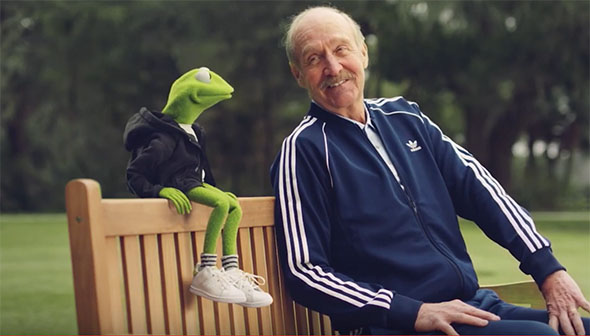 Kermit Teaches Adidas How to Be Green