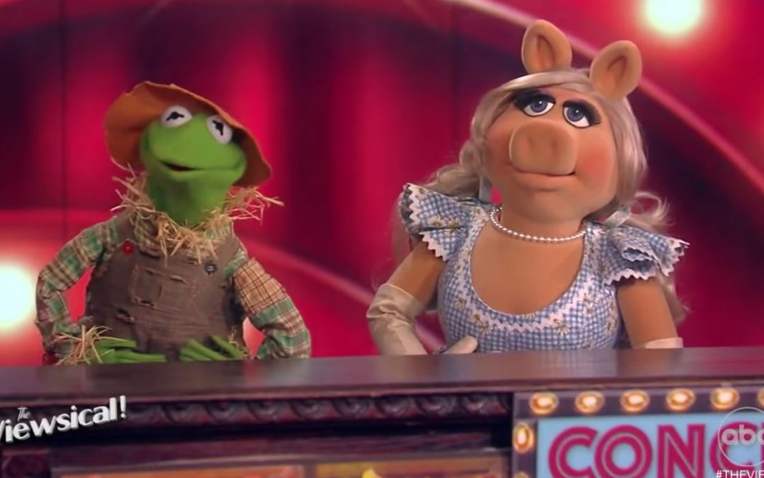 Watch Kermit and Piggy on “The Viewsical!”