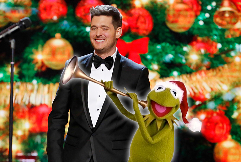 VCR Alert: Kermit to Celebrate the Holidays with Michael Bublé