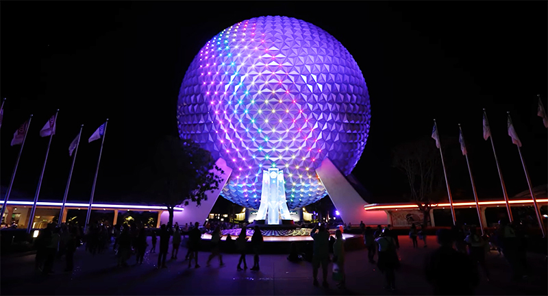 Epcot's Spaceship Earth Goes Full Rainbow Connection - ToughPigs