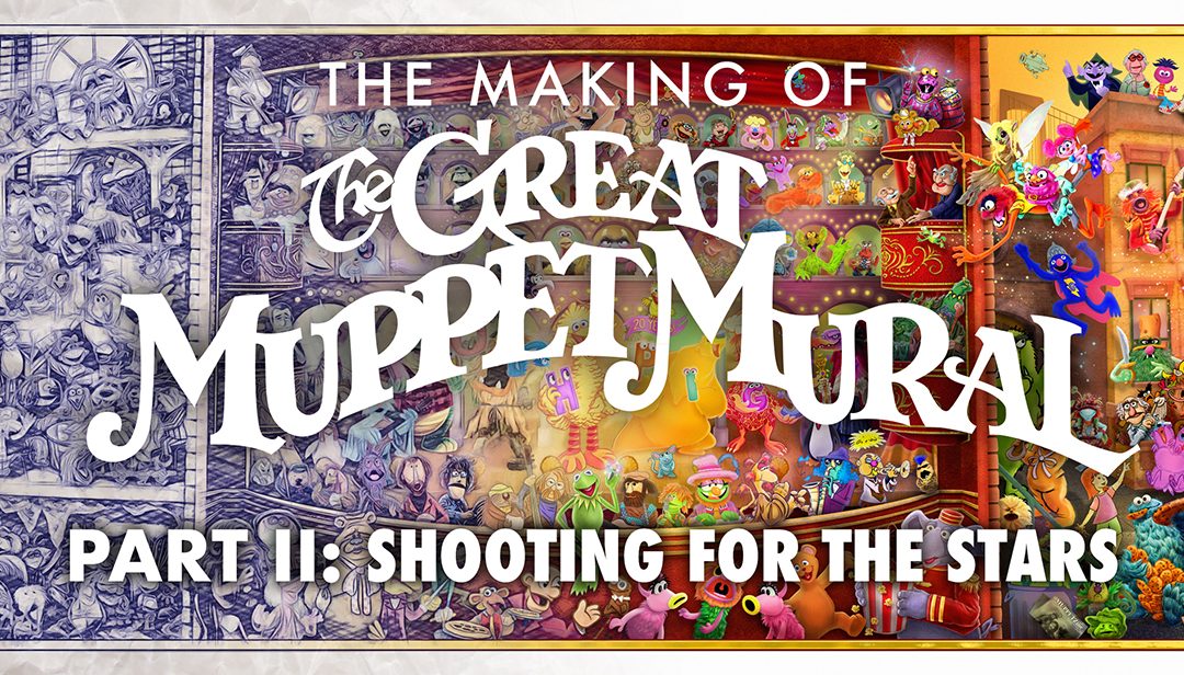 The Making of the Great Muppet Mural, part 2