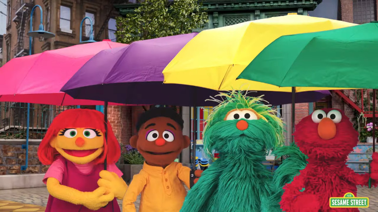 Sesame Street Spoofs “Friends” for Fathers Day
