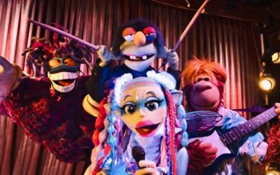 A Henson Puppet Pop Band Is Performing with Coldplay