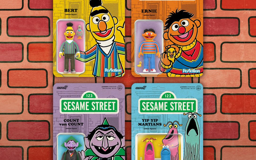 First Look: Super7’s Sesame Street ReAction Figures