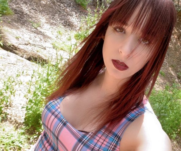 An outdoor selfie of Morgana