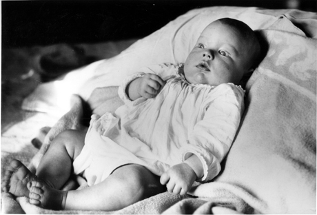 Jim Henson as a baby, 1936