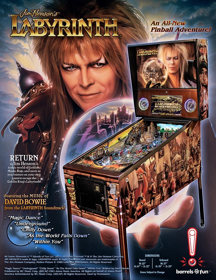 COMING SOON: Labyrinth Pinball Game - ToughPigs