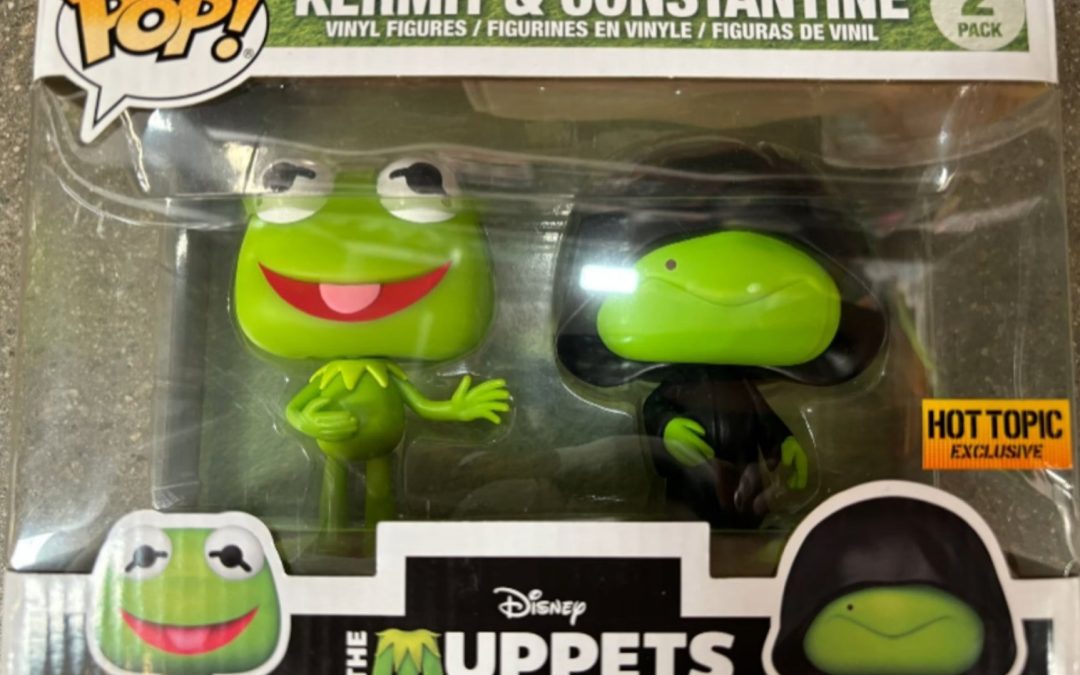 Kermit and Constantine Funko Pops?  Nailed It.