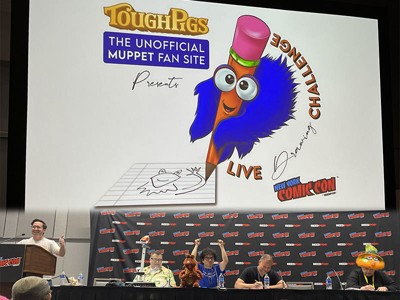 WATCH: ToughPigs Presents the Live Muppet Drawing Challenge