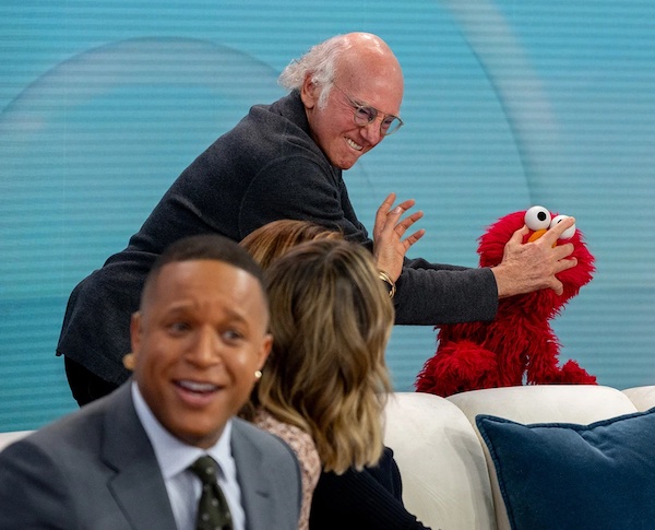 Larry David Violently Attacks Elmo