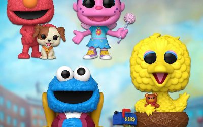 New Sesame Funkos: Abby, Big Bird, Alistair Cookie