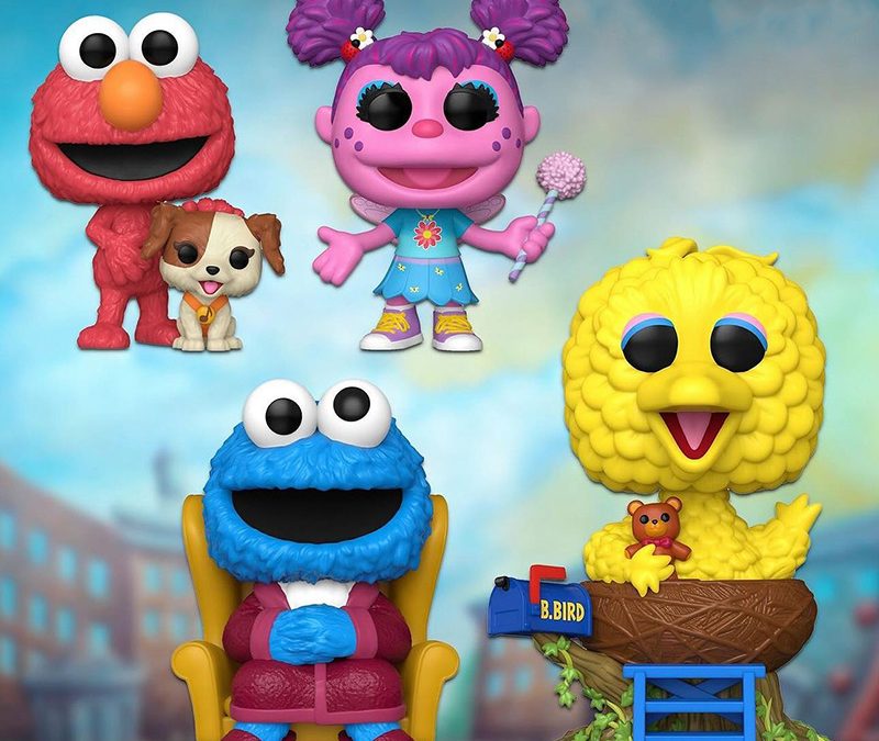 New Sesame Funkos: Abby, Big Bird, Alistair Cookie