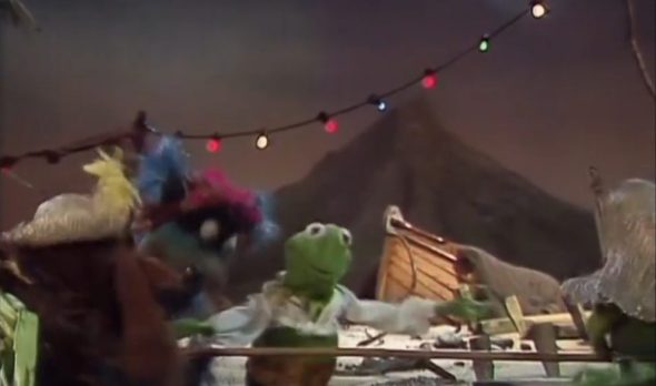 A musical number on The Muppet Show in which the characters limbo, featuring Kermit. Limbo, the character, is not in this image.