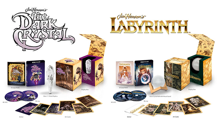 AVAILABLE NOW: Labyrinth & Dark Crystal Collector’s Sets