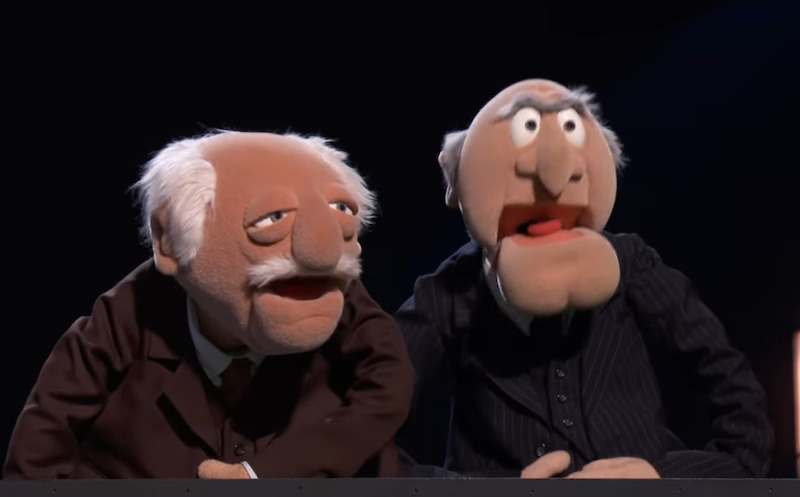 WATCH: Statler and Waldorf Heckle the Game Awards